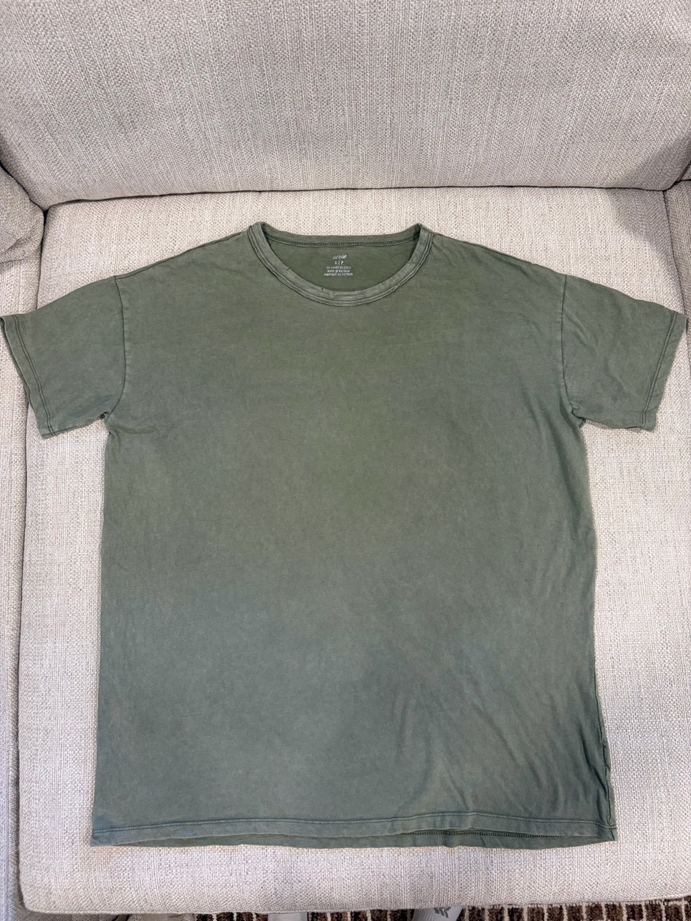 aerie Olive Green oversized Short Sleeve Crew T-Shirt
